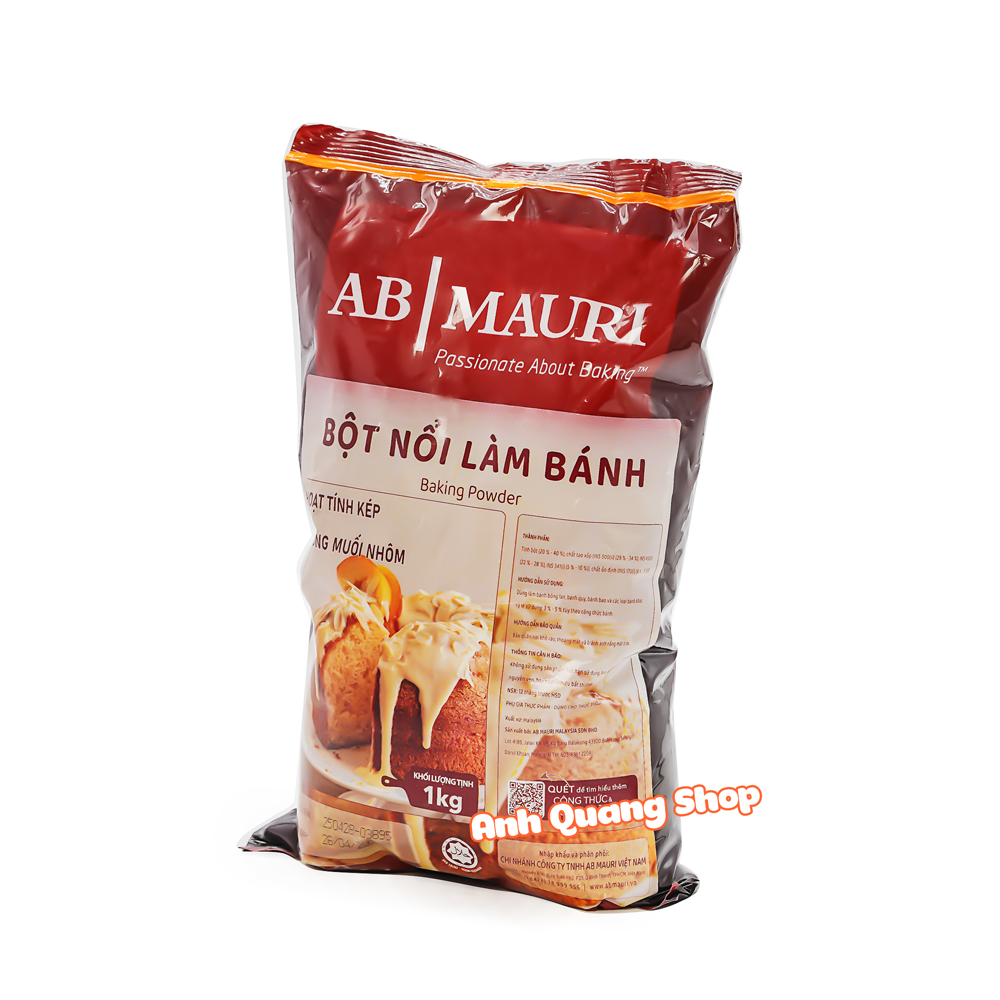 Bột nở,bột nổi baking powder Mauri 1kg Nhập khẩu