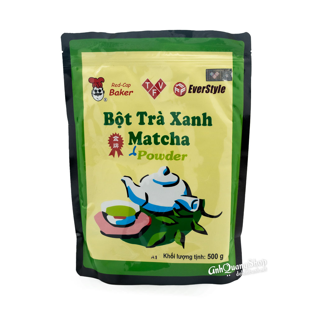 Bột trà xanh Đài Loan Red Cap