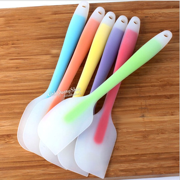 Spatula silicon trong suốt 28cm - Anh Quang Shop