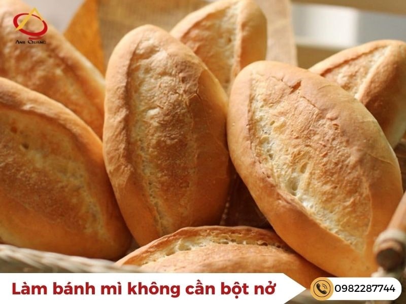 Cách làm bánh mì không cần bột nở tại nhà siêu đơn giản - Anh Quang Shop