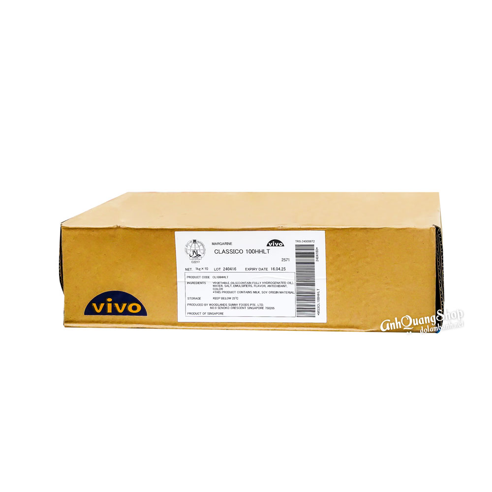 Bơ lát Vivo (thùng 10 kg)