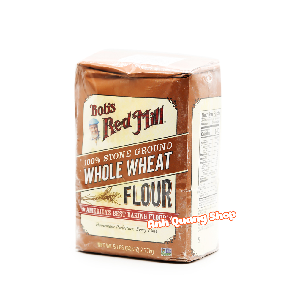 Bột mì nguyên cám Bob's Red Mill 2,27kg