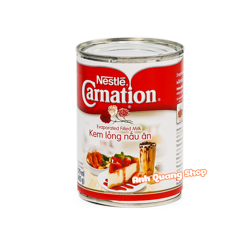 Kem lỏng hoa hồng nấu ăn Carnation