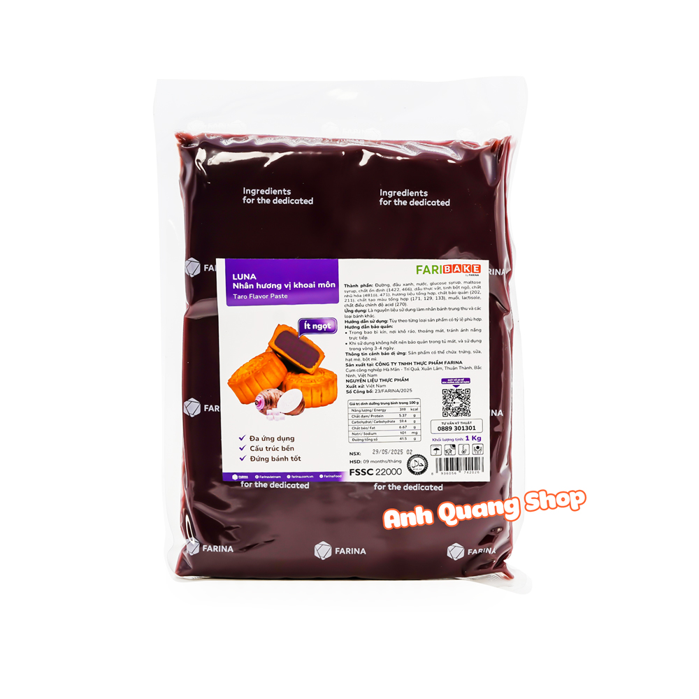 Nhân khoai môn Farina 1kg
