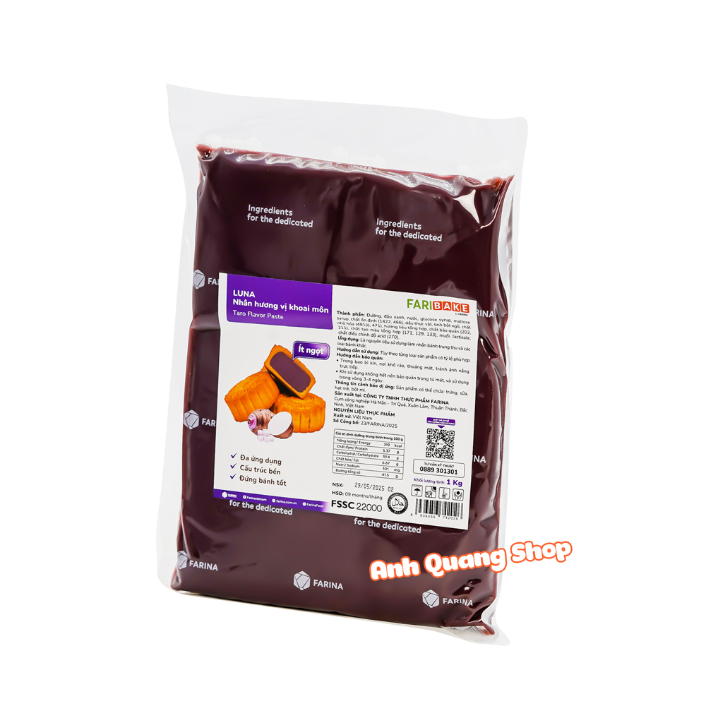Nhân khoai môn Farina 1kg
