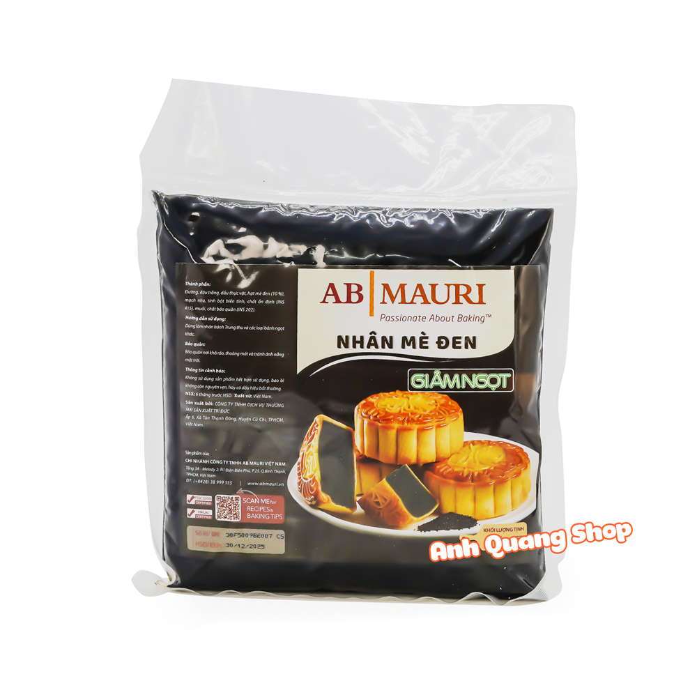 Nhân mè đen Mauri giảm ngọt 1kg