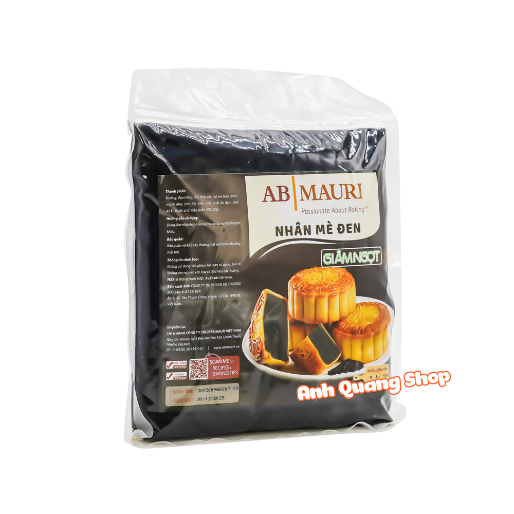 Nhân mè đen Mauri giảm ngọt 1kg