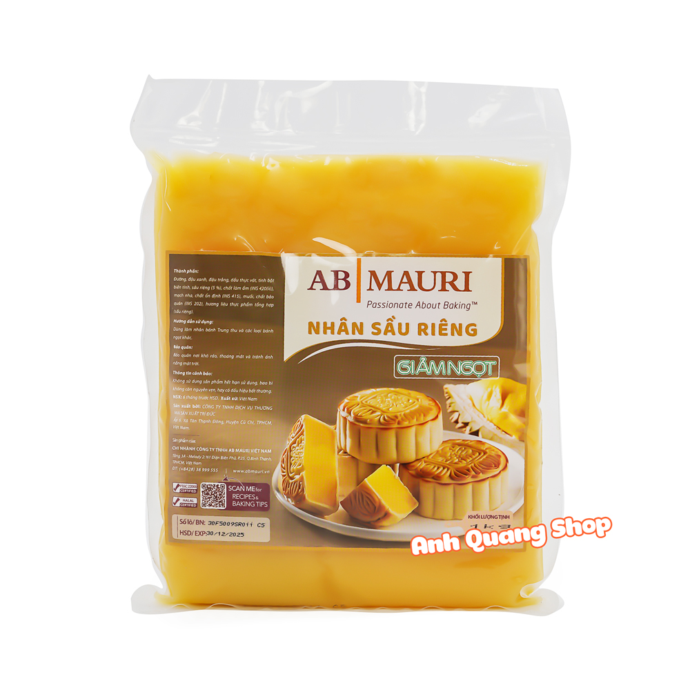 Nhân sầu riêng Mauri giảm ngọt 1kg