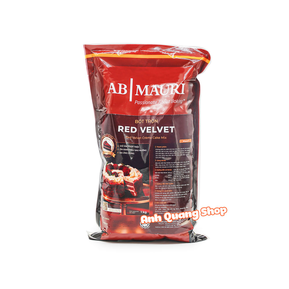 Bột trộn sẵn Rel Velvet Mauri 1kg
