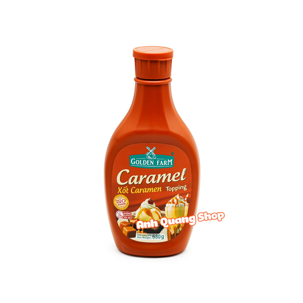 Xốt Caramen Golden Farm 680g